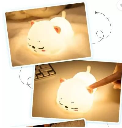 Snoring Cat Night Light Lamp