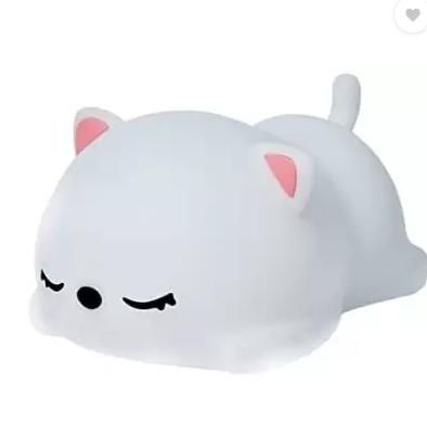 Snoring Cat Night Light Lamp