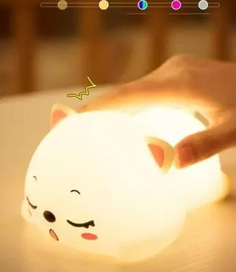 Snoring Cat Night Light Lamp