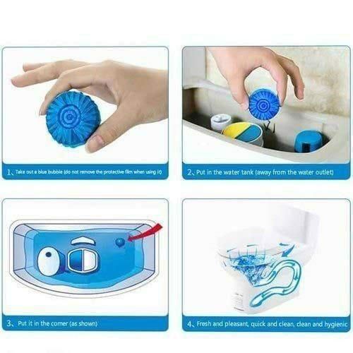 Toilet Cleaning Tablet Pack of 10pc